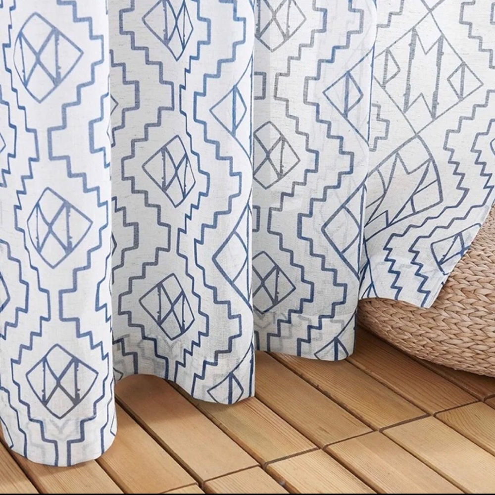 Sheer Curtains 2 panels
